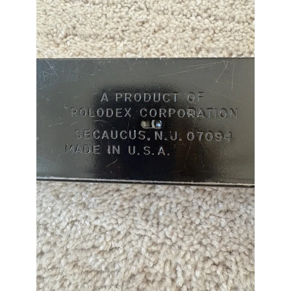 Vintage PUNCHODEX NO P-39 Black 3‎ Hole Punch Standard Paper Hole Made in USA